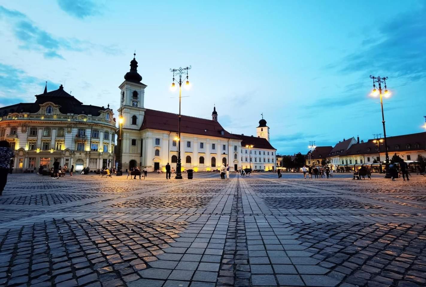 Penthouse City Residence Sibiu Exteriér fotografie